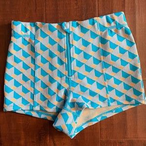 Free People Movement Zipper Shorts